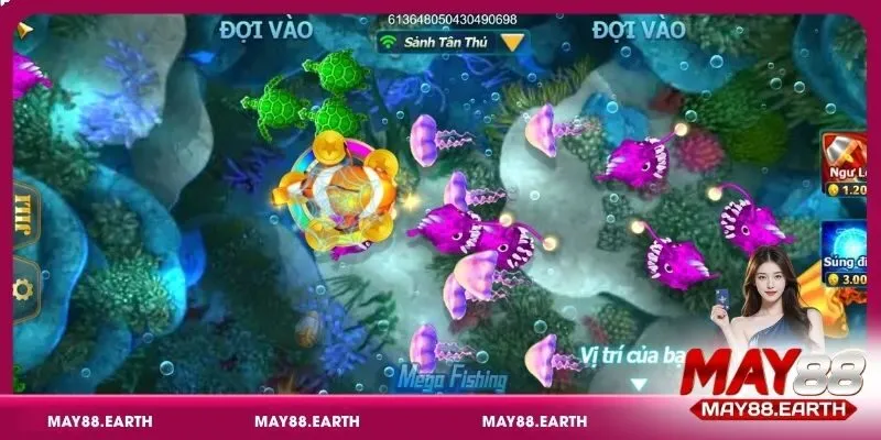 Kinh nghiệm chơi Mega Fishing tại May88