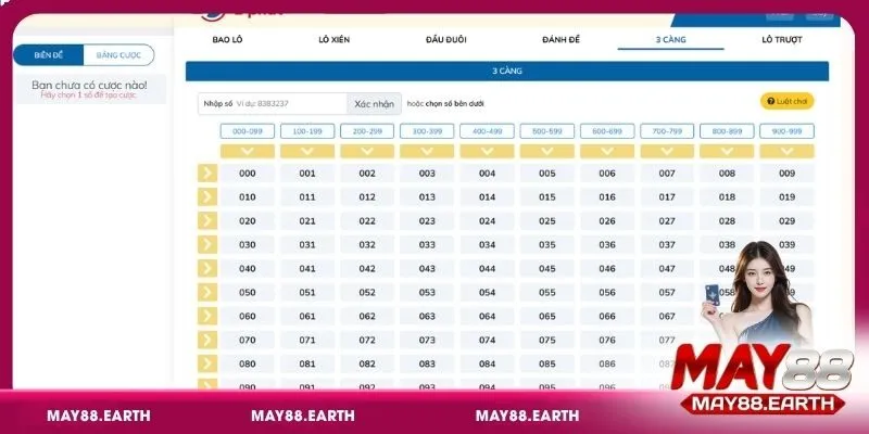 Tổng hợp các dạng cầu 3 càng thường gặp tại May88