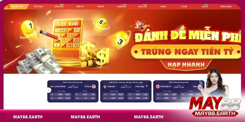 Truy cập vào ứng dụng May88 người chơi sẽ nhận lại nhiều lợi ích thiết thực